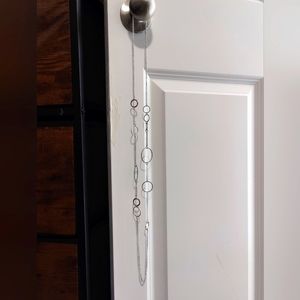 Long Necklace with Matching Earrings